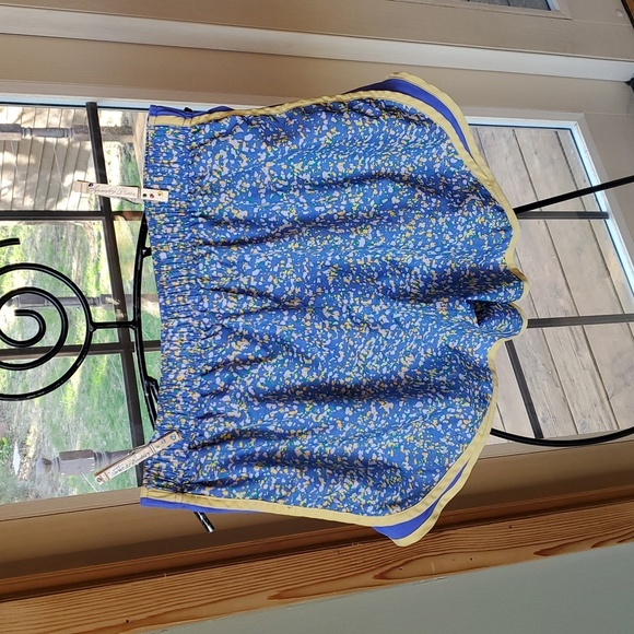 Nike DriFit Tempo Icon Clash Blue and Yellow Women's Athletic Sz. L Shorts - Picture 5 of 11